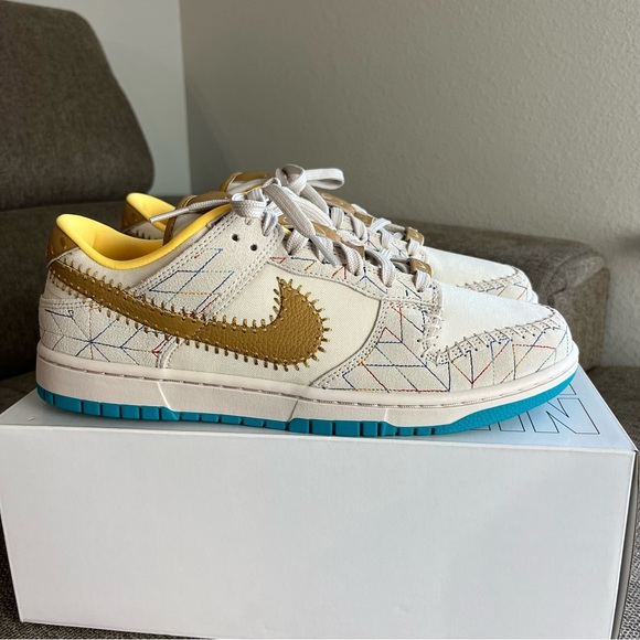 Nike Dunk Low N7 By Kyrie Irving DN2066-991 Size 9.5 NEW LIMITED EDITION - Picture 3 of 12